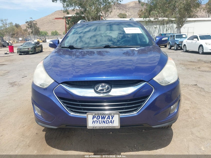 2010 Hyundai Tucson VIN KM8JU3AC1AU012117 IAAI salvage auction — NORMAL WEAR, Clear - Dealer Only (California), sold $525 on 2026-07-28 (photo 6)