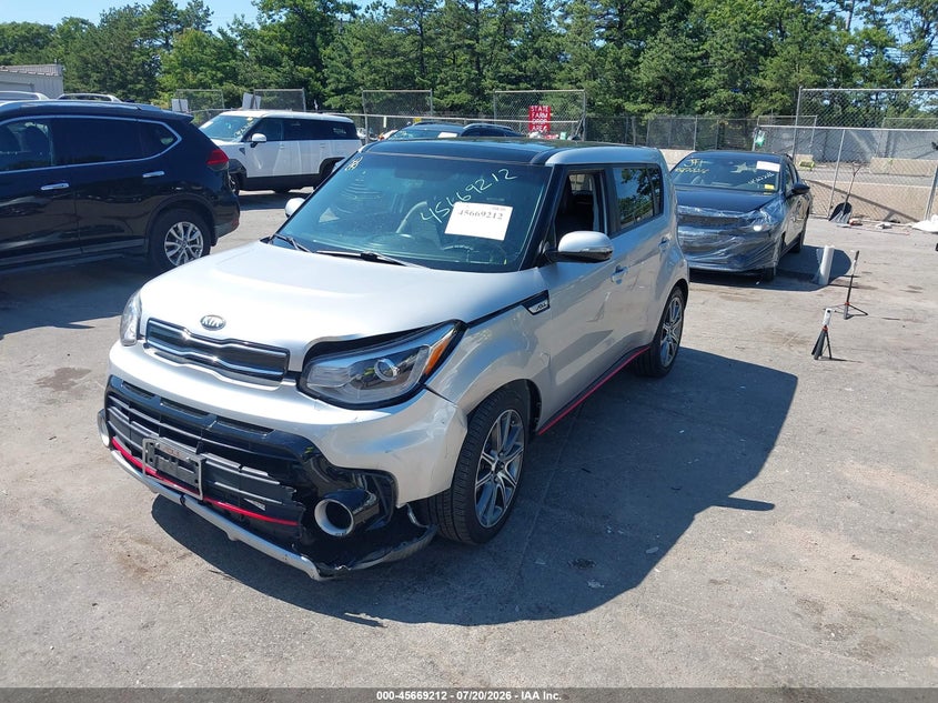2019 Kia Soul VIN KNDJX3AA7K7629693 IAAI salvage auction — FRONT END, Salvage Title, sold $1,500 on 2026-08-01 (photo 2)