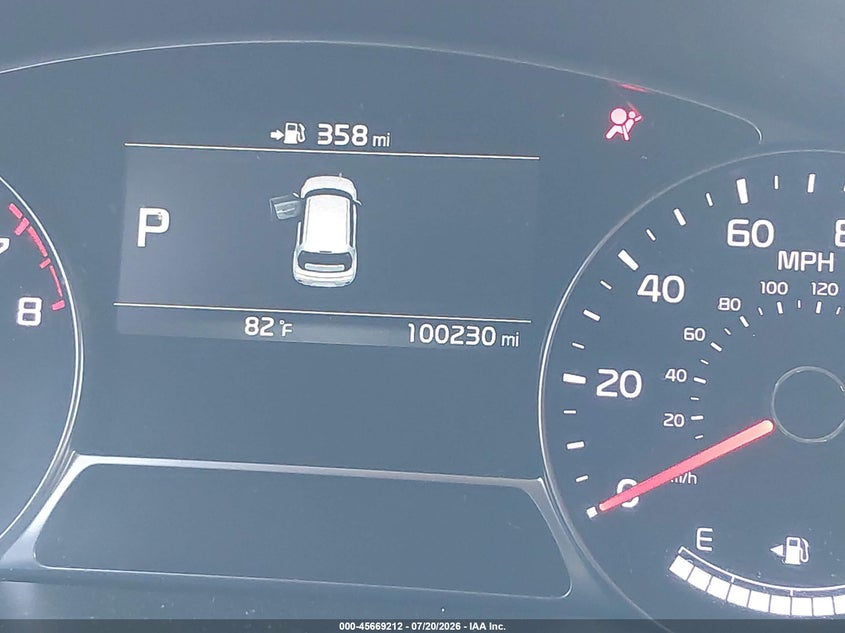 2019 Kia Soul VIN KNDJX3AA7K7629693 IAAI salvage auction — FRONT END, Salvage Title, sold $1,500 on 2026-08-01 (photo 7)