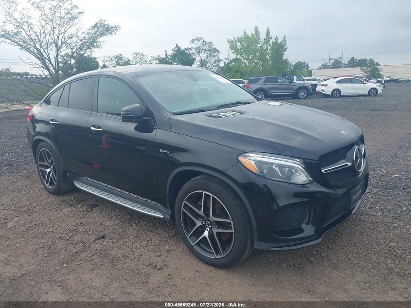 2019 Mercedes-benz Amg gle coupe VIN 4JGED6EB2KA137215 — IAAI salvage auction photo