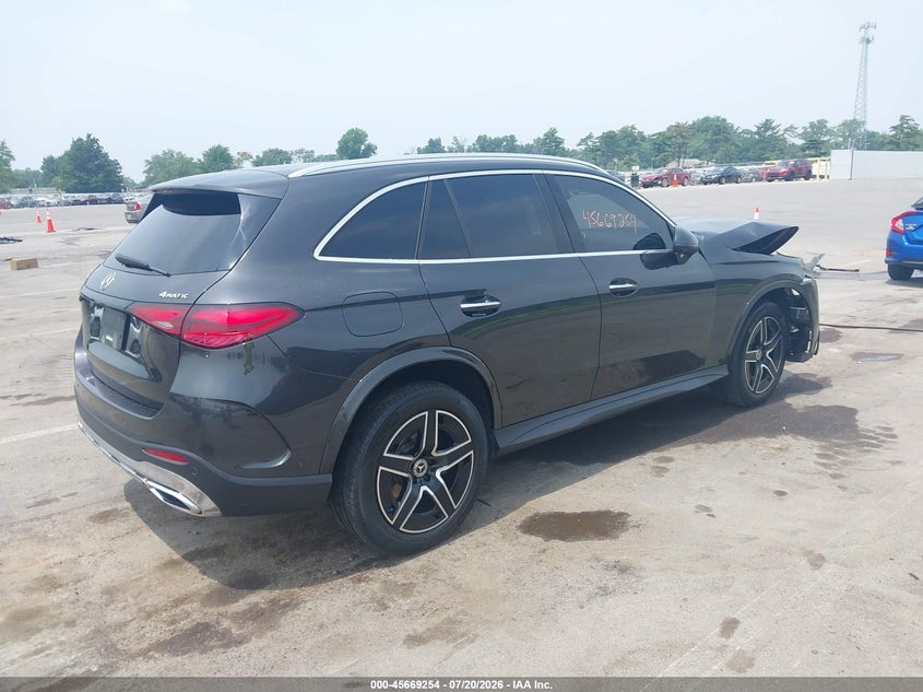 2024 Mercedes-benz Glc VIN W1NKM4HB2RF088823 IAAI salvage auction — FRONT END, Salvage (Indiana), sold $15,900 on 2026-08-28 (photo 4)