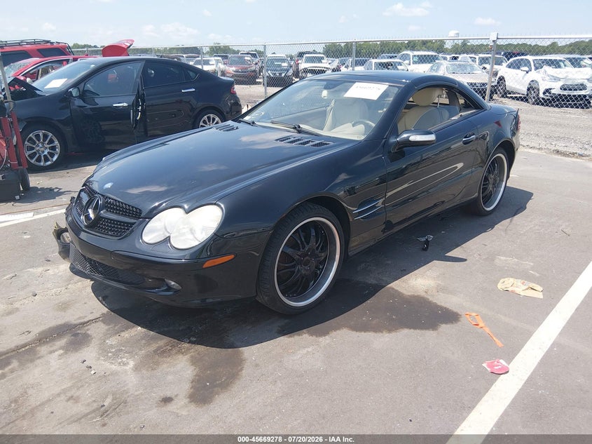 2005 Mercedes-benz Sl-class VIN WDBSK75F95F095380 IAAI salvage auction — RIGHT FRONT, Salvage (North Carolina), sold $1,850 on 2026-08-21 (photo 2)