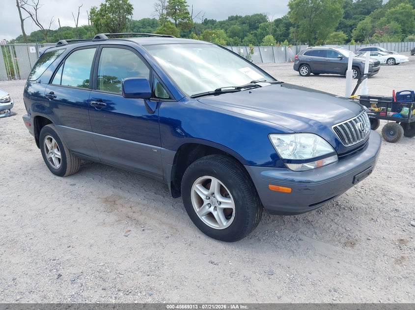 2001 Lexus Rx 300 VIN JTJHF10U310213582 IAAI salvage auction — NORMAL WEAR, Clear (New Jersey), sold $25 on 2026-07-28 (photo 1)