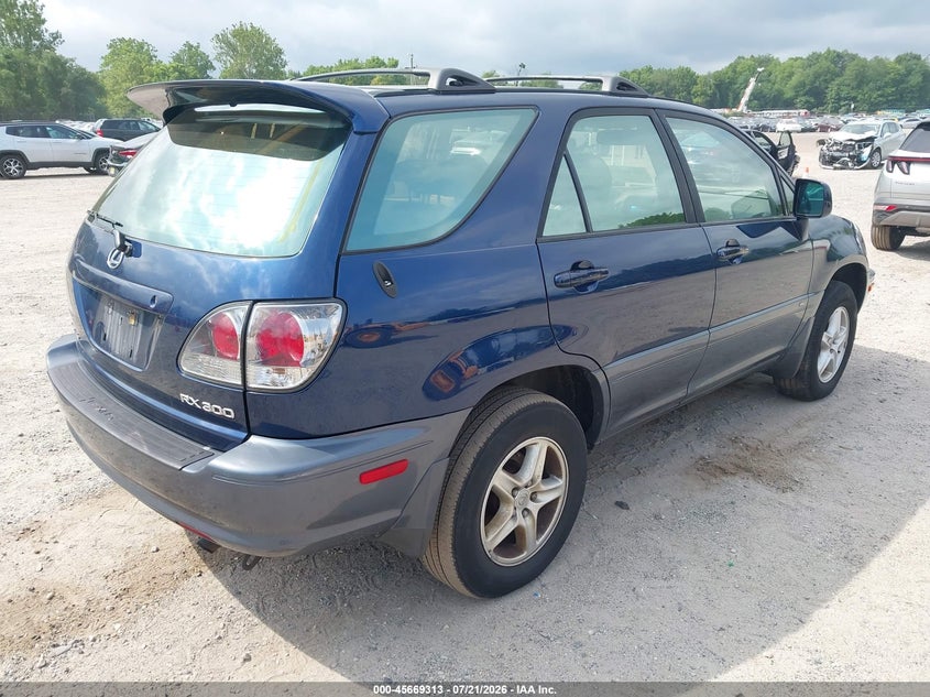 2001 Lexus Rx 300 VIN JTJHF10U310213582 IAAI salvage auction — NORMAL WEAR, Clear (New Jersey), sold $25 on 2026-07-28 (photo 4)