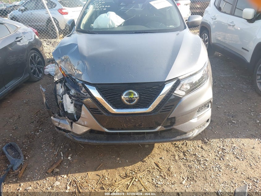 2022 Nissan Rogue VIN JN1BJ1AV6NW582926 IAAI salvage auction — FRONT END, Salvage (North Carolina), sold $2,000 on 2026-08-27 (photo 6)