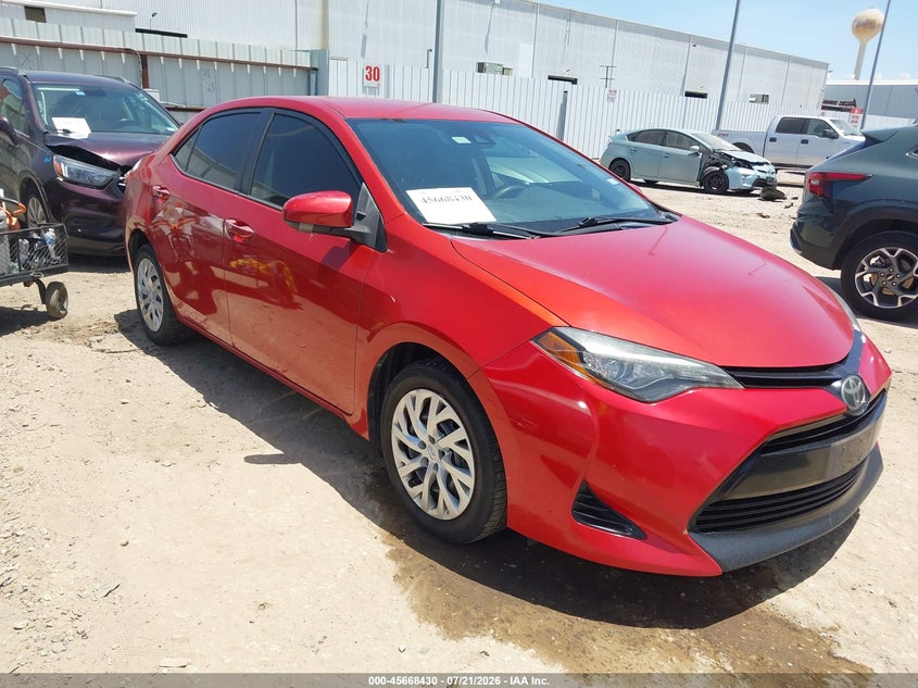 2017 Toyota Corolla VIN 5YFBURHE3HP601826 IAAI salvage auction — NORMAL WEAR, Original (Texas), sold $5,500 on 2026-07-23 (photo 1)