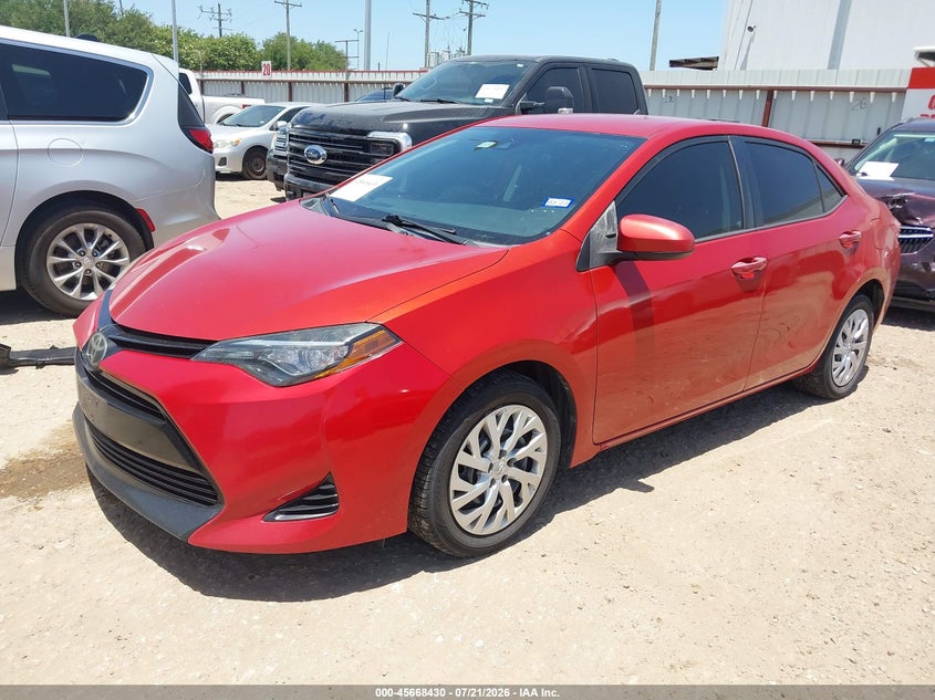 2017 Toyota Corolla VIN 5YFBURHE3HP601826 IAAI salvage auction — NORMAL WEAR, Original (Texas), sold $5,500 on 2026-07-23 (photo 2)