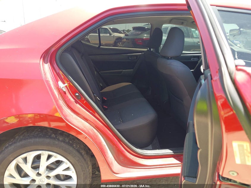 2017 Toyota Corolla VIN 5YFBURHE3HP601826 IAAI salvage auction — NORMAL WEAR, Original (Texas), sold $5,500 on 2026-07-23 (photo 8)