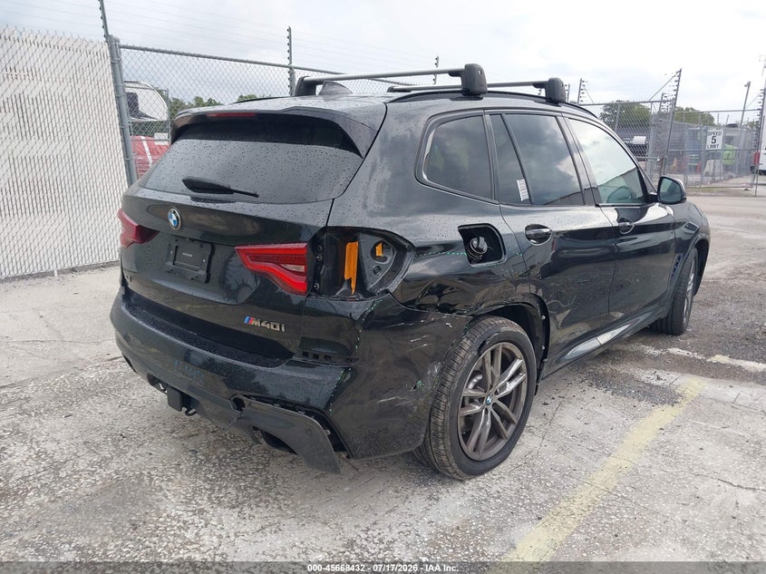 2021 BMW X3 VIN 5UXTY9C02M9E91079 IAAI salvage auction — REAR END, Rebuildable (Florida), sold $16,800 on 2026-08-01 (photo 6)