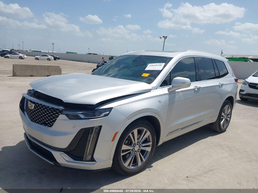 2020 Cadillac Xt6 VIN 1GYKPCRS2LZ215593 IAAI salvage auction — FRONT & REAR, Salvage Title, sold $7,250 on 2026-08-19 (photo 2)