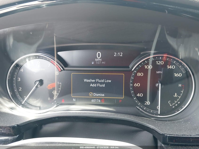 2020 Cadillac Xt6 VIN 1GYKPCRS2LZ215593 IAAI salvage auction — FRONT & REAR, Salvage Title, sold $7,250 on 2026-08-19 (photo 7)