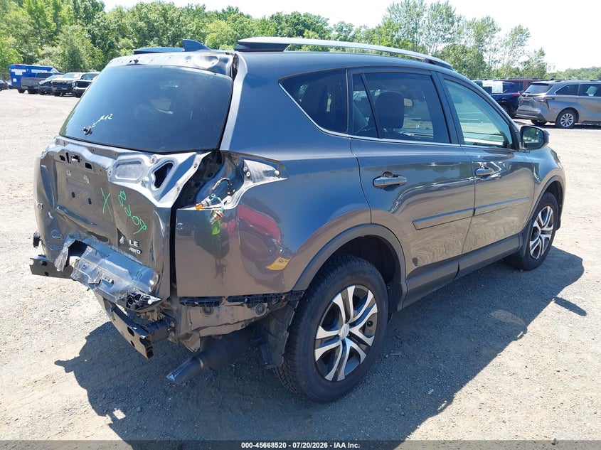 2017 Toyota Rav 4 VIN JTMBFREV9HJ140652 IAAI salvage auction — REAR END, Wait Title, sold $6,800 on 2026-08-19 (photo 4)