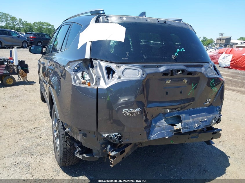 2017 Toyota Rav 4 VIN JTMBFREV9HJ140652 IAAI salvage auction — REAR END, Wait Title, sold $6,800 on 2026-08-19 (photo 6)