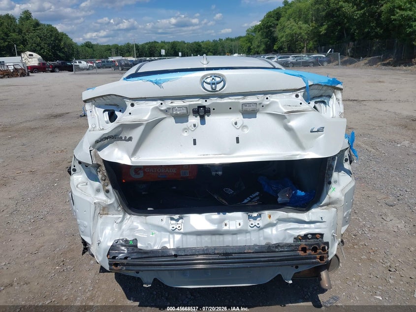 2022 Toyota Corolla VIN JTDEPMAE9N3016366 IAAI salvage auction — REAR END, Salvage Title, sold $5,600 on 2026-07-28 (photo 6)