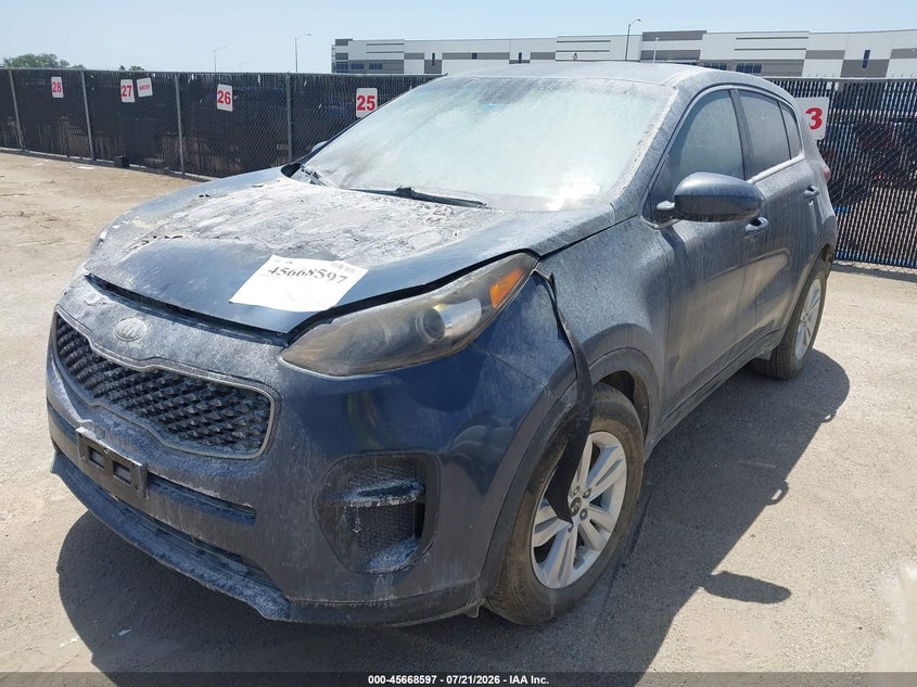 2018 Kia Sportage VIN KNDPM3AC5J7343148 IAAI salvage auction — NORMAL WEAR, Original (Texas), sold $25 on 2026-07-28 (photo 2)