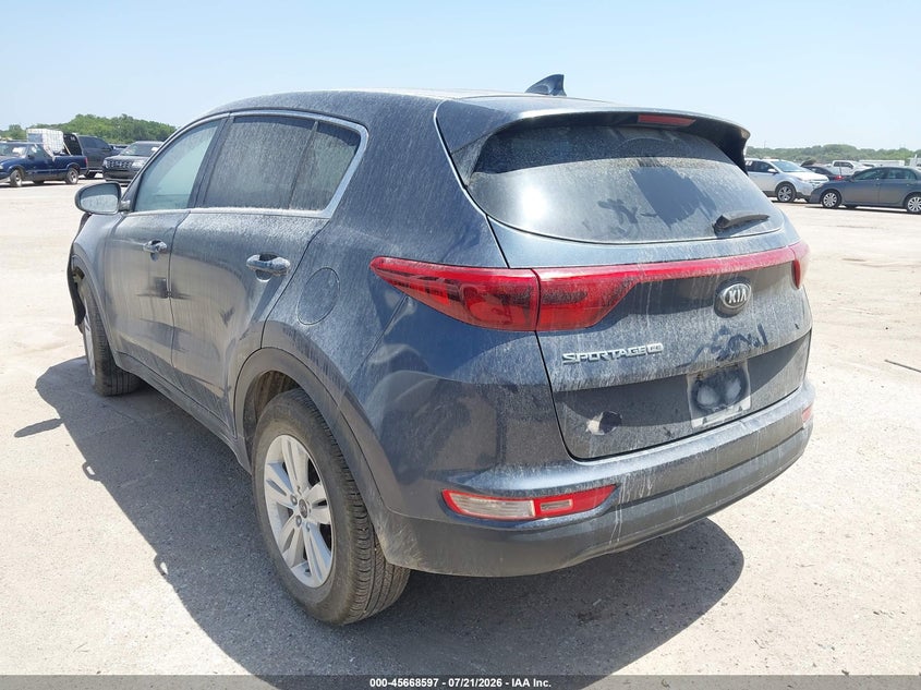 2018 Kia Sportage VIN KNDPM3AC5J7343148 IAAI salvage auction — NORMAL WEAR, Original (Texas), sold $25 on 2026-07-28 (photo 3)