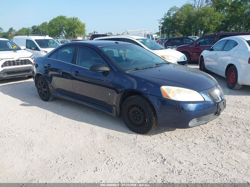 2008 Pontiac G6 VIN 1G2ZF57B584229485 IAAI salvage auction — LEFT REAR, Salvage (Missouri), sold $125 on 2026-08-20 (photo 1)