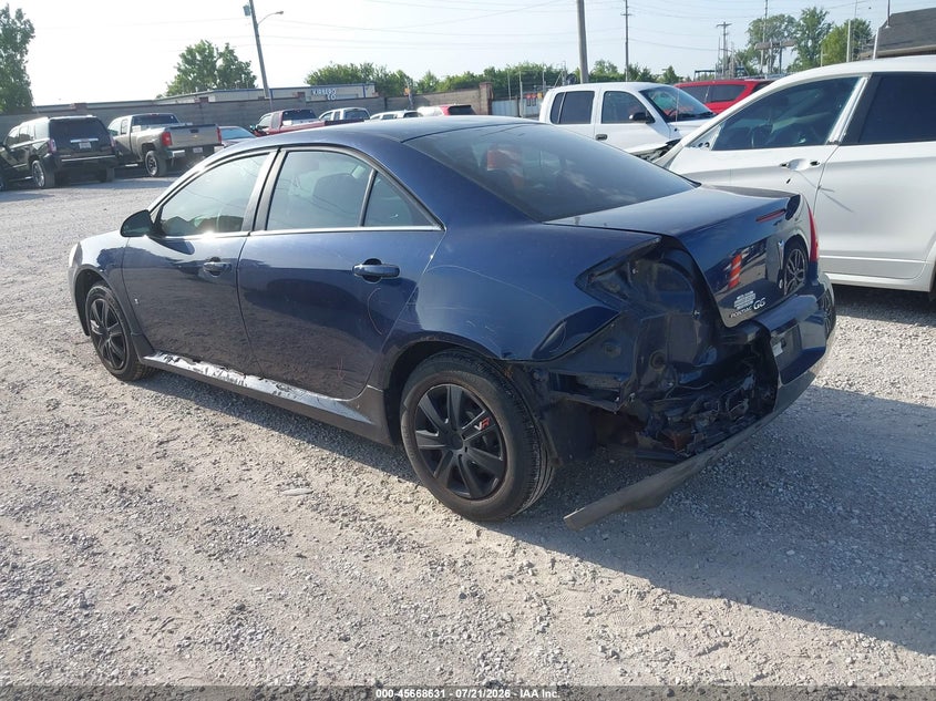 2008 Pontiac G6 VIN 1G2ZF57B584229485 IAAI salvage auction — LEFT REAR, Salvage (Missouri), sold $125 on 2026-08-20 (photo 3)