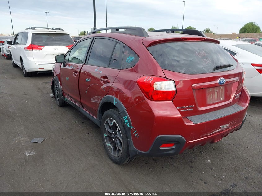 2017 Subaru Xv VIN JF2GPABC4HH280883 IAAI salvage auction — SIDE, Salvage Title, sold $2,250 on 2026-07-31 (photo 3)