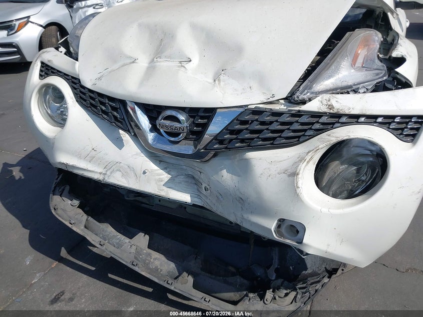 2016 Nissan Juke VIN JN8AF5MRXGT605097 IAAI salvage auction — FRONT END, Salvage Certificate (California), sold $25 on 2026-07-29 (photo 6)