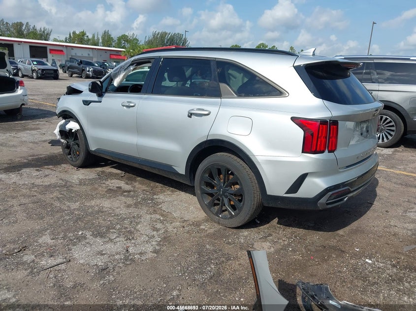 2021 Kia Sorento VIN 5XYRK4LF0MG032939 IAAI salvage auction — FRONT END, Salvage Title, sold $5,700 on 2026-08-26 (photo 3)