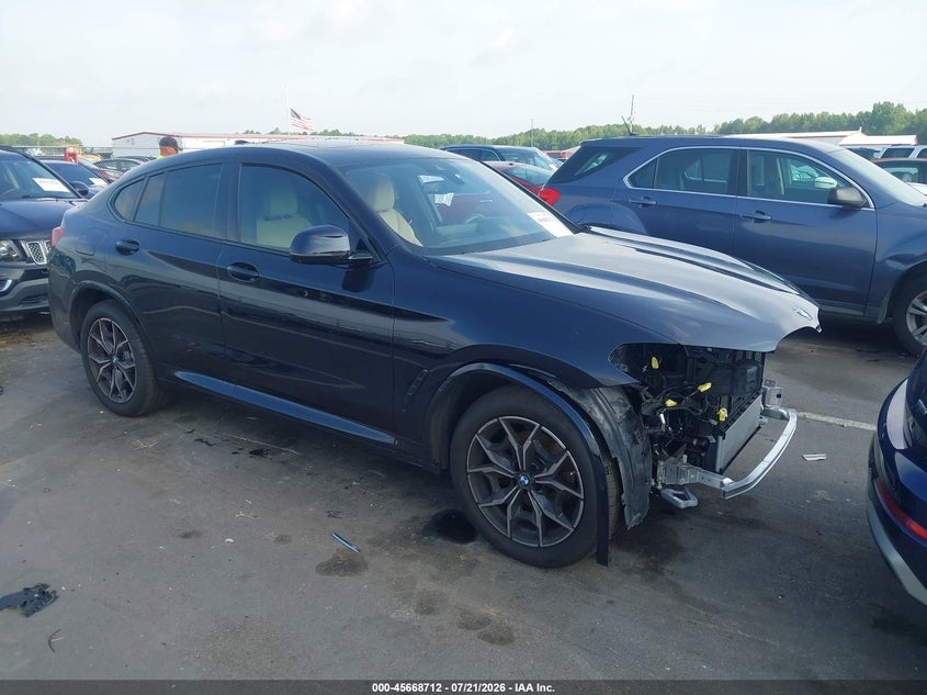 2025 BMW X4 VIN 5UX33DT05S9Y09711 — IAAI salvage auction photo