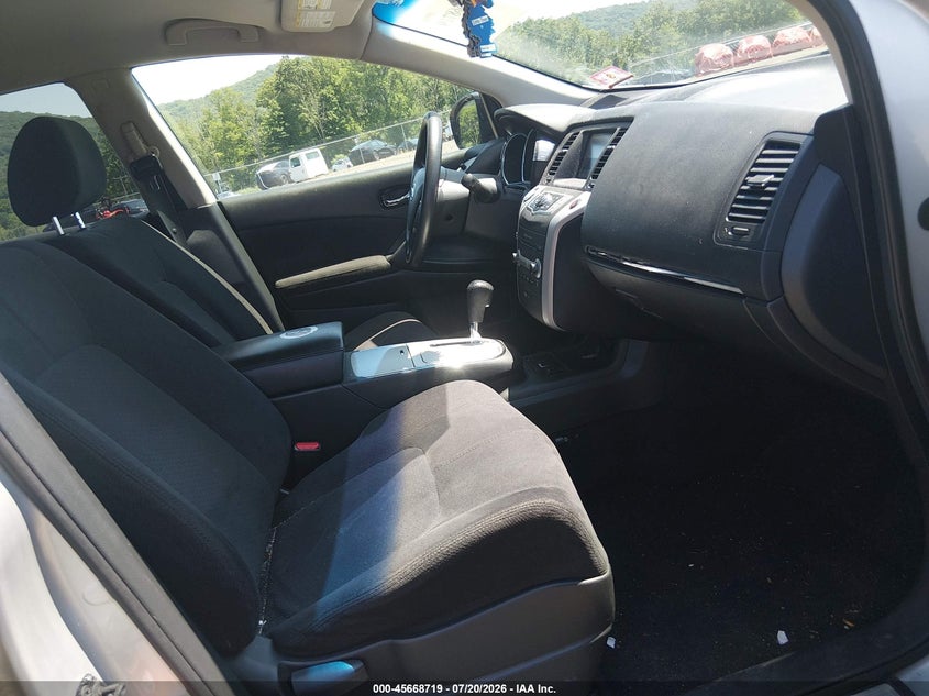 2009 Nissan Murano VIN JN8AZ18W39W111956 IAAI salvage auction — NORMAL WEAR, Clear (New Jersey), sold $625 on 2026-07-30 (photo 5)