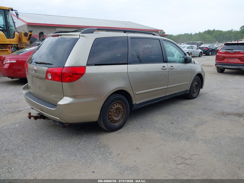 2008 Toyota Sienna VIN 5TDZK23C78S223504 IAAI salvage auction — NORMAL WEAR, Original (Maine), sold $25 on 2026-07-27 (photo 4)