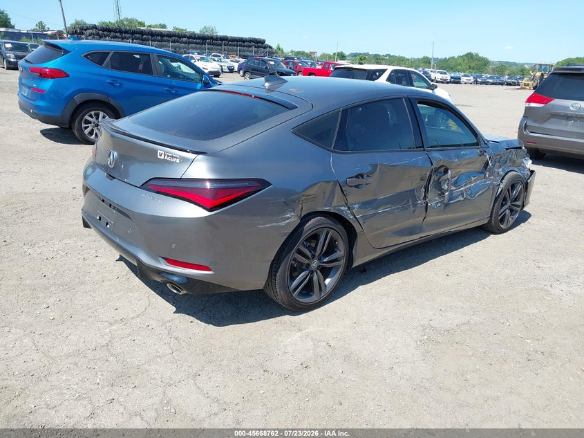 2023 Acura Integra VIN 19UDE4H61PA022033 IAAI salvage auction — RIGHT SIDE, Salvage (Pennsylvania), sold $7,850 on 2026-08-28 (photo 4)
