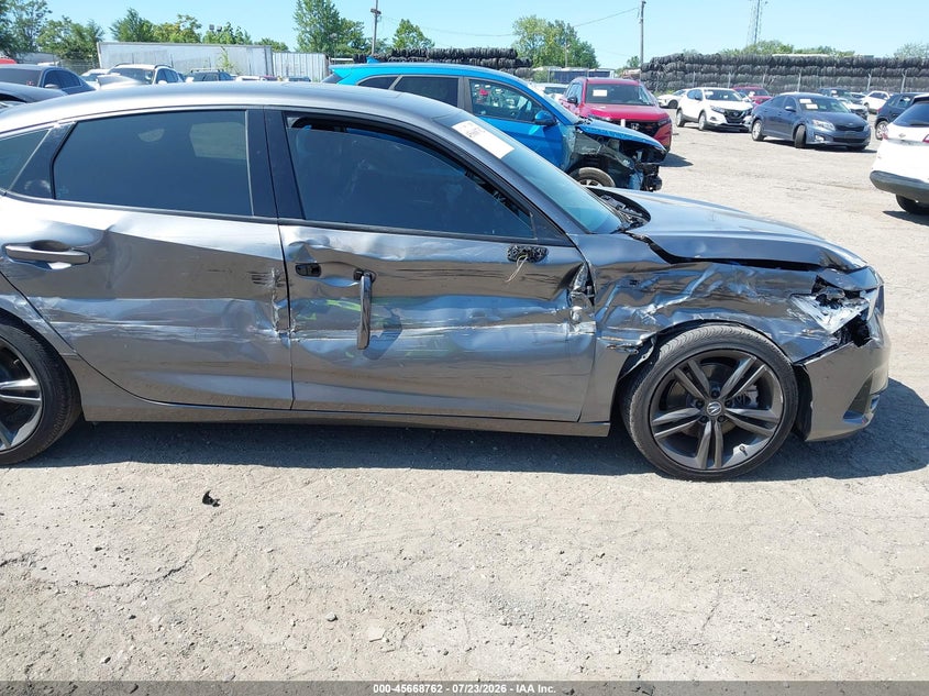 2023 Acura Integra VIN 19UDE4H61PA022033 IAAI salvage auction — RIGHT SIDE, Salvage (Pennsylvania), sold $7,850 on 2026-08-28 (photo 6)
