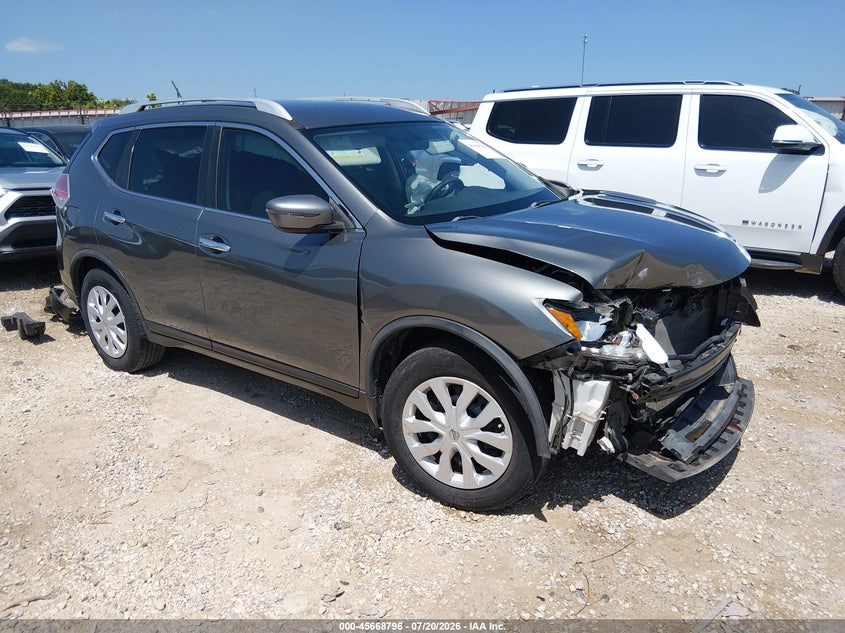 2016 Nissan Rogue VIN JN8AT2MT1GW019714 IAAI salvage auction — FRONT END, Clear (Arkansas), sold $600 on 2026-08-31 (photo 1)