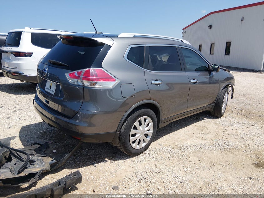 2016 Nissan Rogue VIN JN8AT2MT1GW019714 IAAI salvage auction — FRONT END, Clear (Arkansas), sold $600 on 2026-08-31 (photo 4)