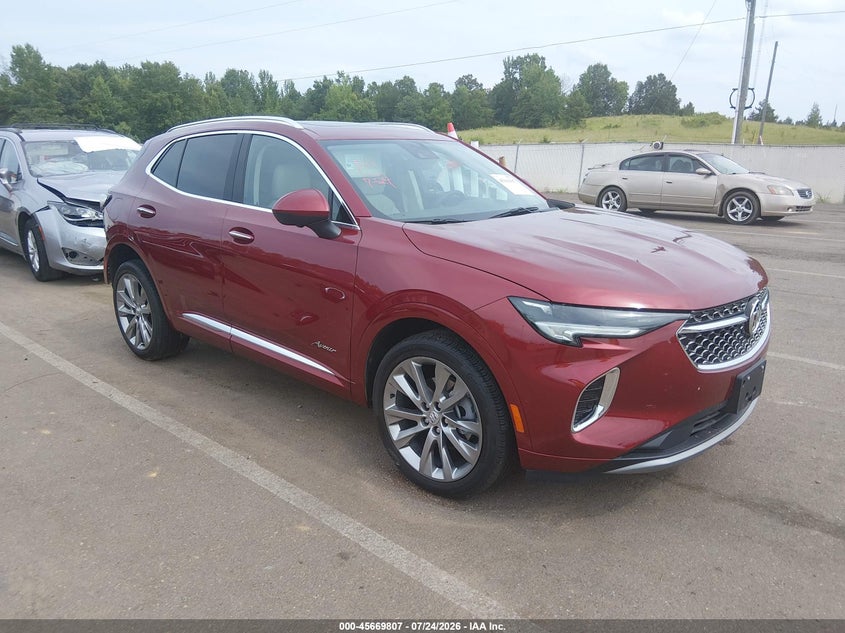 2022 Buick Envision VIN LRBFZRR4XND123054 — IAAI salvage auction photo