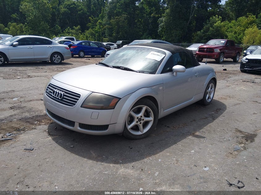 2001 Audi Tt VIN TRUUT28N211047780 IAAI salvage auction — NORMAL WEAR, Clear (Mississippi), sold $25 on 2026-07-29 (photo 2)
