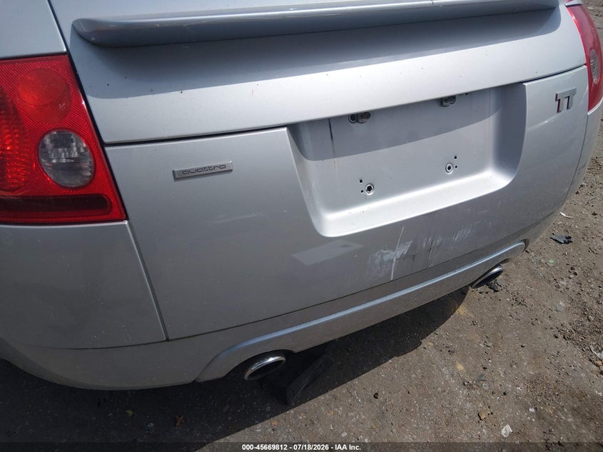 2001 Audi Tt VIN TRUUT28N211047780 IAAI salvage auction — NORMAL WEAR, Clear (Mississippi), sold $25 on 2026-07-29 (photo 6)