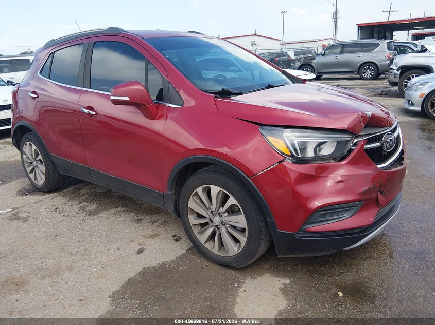 2019 Buick Encore VIN KL4CJASB2KB921894 IAAI salvage auction — FRONT END, Salvage (Louisiana), sold $1,650 on 2026-09-08 (photo 1)