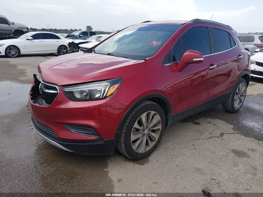 2019 Buick Encore VIN KL4CJASB2KB921894 IAAI salvage auction — FRONT END, Salvage (Louisiana), sold $1,650 on 2026-09-08 (photo 2)