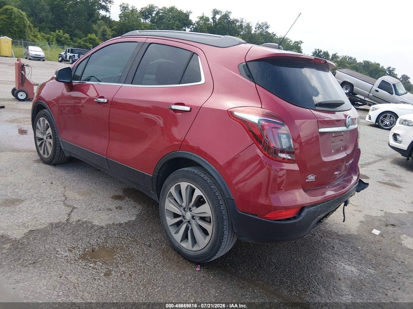 2019 Buick Encore VIN KL4CJASB2KB921894 IAAI salvage auction — FRONT END, Salvage (Louisiana), sold $1,650 on 2026-09-08 (photo 3)