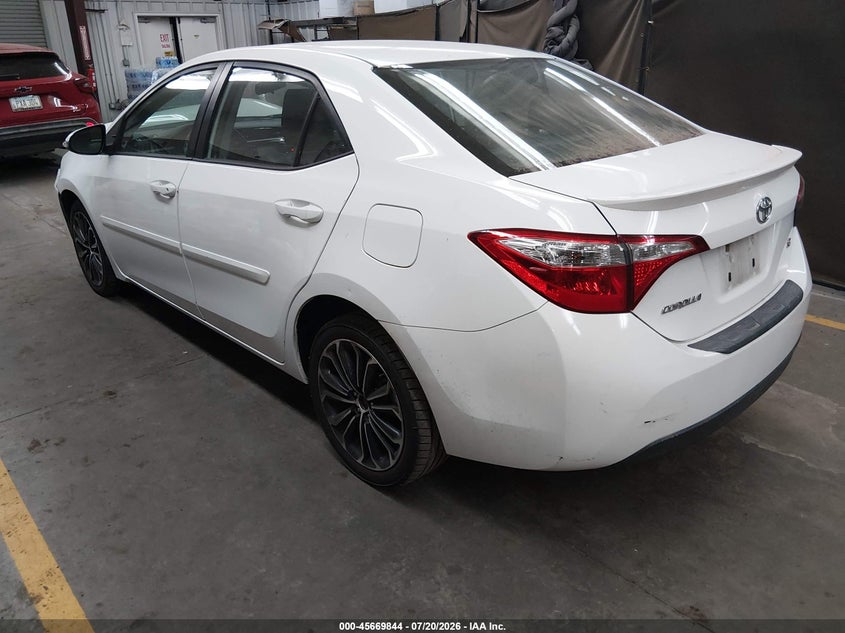 2016 Toyota Corolla VIN 2T1BURHE2GC709207 IAAI salvage auction — FRONT END, Salvage (Arizona), sold $2,850 on 2026-08-02 (photo 3)