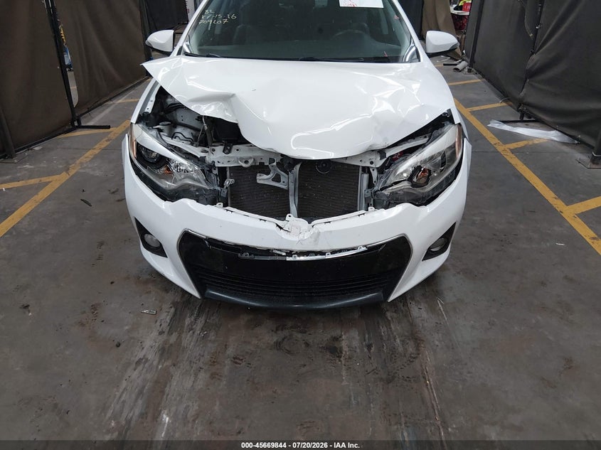 2016 Toyota Corolla VIN 2T1BURHE2GC709207 IAAI salvage auction — FRONT END, Salvage (Arizona), sold $2,850 on 2026-08-02 (photo 6)