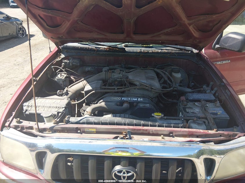 2004 Toyota Tacoma VIN 5TEWN72NX4Z405947 IAAI salvage auction — ALL OVER, Original (Vermont), sold $25 on 2026-07-30 (photo 9)