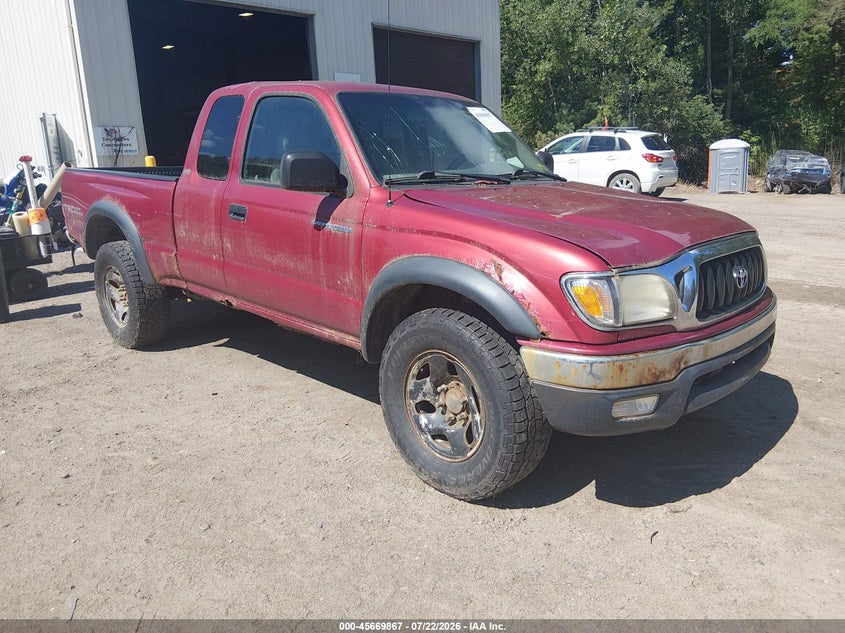 2004 Toyota Tacoma VIN 5TEWN72NX4Z405947 IAAI salvage auction — ALL OVER, Original (Vermont), sold $25 on 2026-07-30 (photo 1)