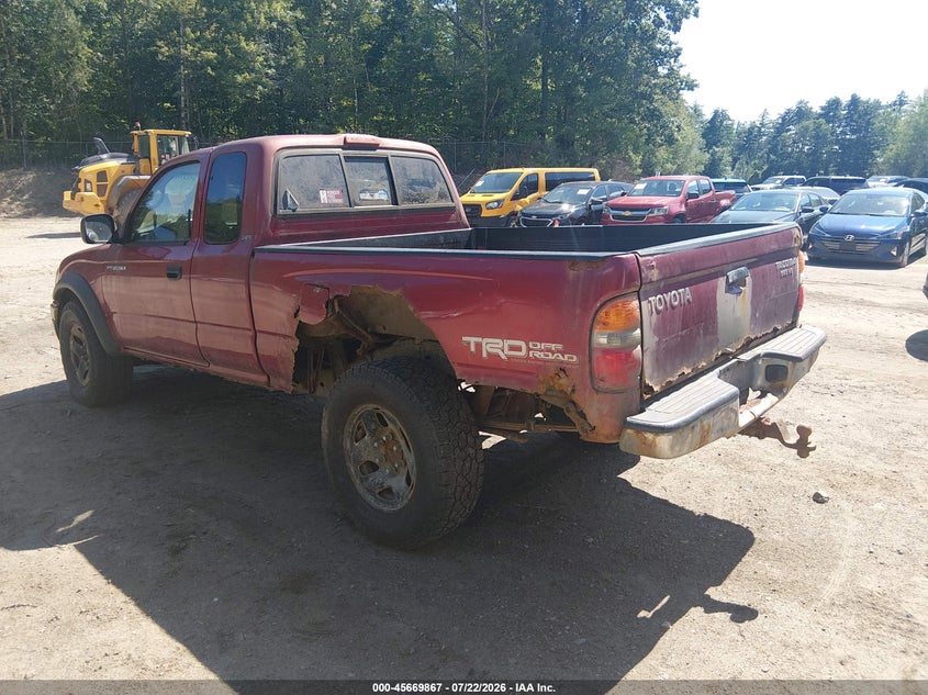 2004 Toyota Tacoma VIN 5TEWN72NX4Z405947 IAAI salvage auction — ALL OVER, Original (Vermont), sold $25 on 2026-07-30 (photo 3)