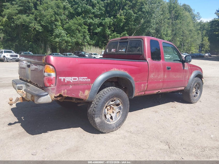 2004 Toyota Tacoma VIN 5TEWN72NX4Z405947 IAAI salvage auction — ALL OVER, Original (Vermont), sold $25 on 2026-07-30 (photo 4)