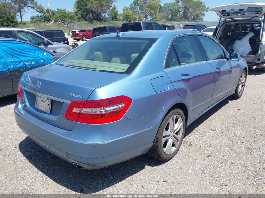 2011 Mercedes-benz E-klasse VIN WDDHF8HB1BA307895 IAAI salvage auction — SIDE, Certificate Of Title (Nebraska), sold $2,900 on 2026-08-20 (photo 4)