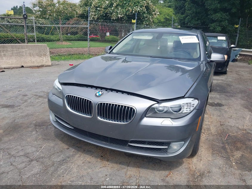 2011 BMW 5 series VIN WBAFU7C58BDU54018 IAAI salvage auction — FRONT END, Salvage (North Carolina), sold $2,700 on 2026-08-02 (photo 6)
