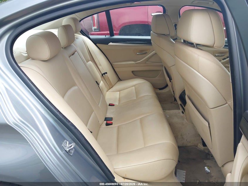 2011 BMW 5 series VIN WBAFU7C58BDU54018 IAAI salvage auction — FRONT END, Salvage (North Carolina), sold $2,700 on 2026-08-02 (photo 8)