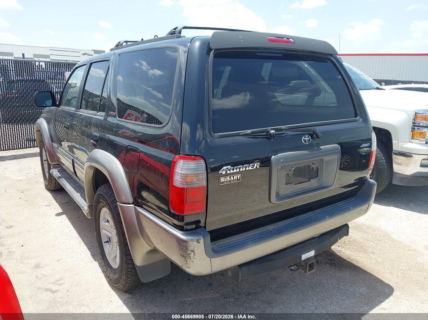 1999 Toyota 4runner VIN JT3HN87RXX9022217 IAAI salvage auction — NORMAL WEAR, Original (Texas), sold $1,650 on 2026-07-28 (photo 3)