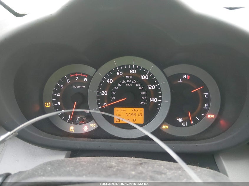 2007 Toyota Rav4 VIN JTMZK33V175015484 IAAI salvage auction — NORMAL WEAR, Clear (Illinois), sold $475 on 2026-07-28 (photo 7)