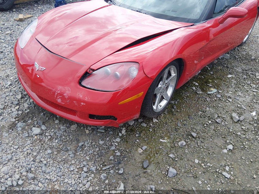 2005 Chevrolet Corvette VIN 1G1YY24U455129592 IAAI salvage auction — FRONT END, Salvage (West Virginia), sold $11,050 on 2026-09-02 (photo 6)